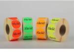 Corwell Corwell: Etikett, 38 mm kör, "AKCIÓ" felirattal, 1000 etikett/tekercs, zöld (5998377105587)
