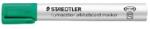 STAEDTLER Staedtler: Táblamarker, 2-5 mm, vágott, STAEDTLER "Lumocolor® 351 B", zöld (351 B-5)