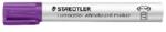 STAEDTLER Staedtler: Táblamarker, 2 mm, kúpos, STAEDTLER "Lumocolor® 351", lila (351-6)