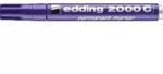 edding Edding: Alkoholos marker, 1, 5-3 mm, kúpos, EDDING "2000", lila (7580107006)