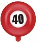  Héliumos fólia számos 40-es 45 cm (09200) - kreativkid