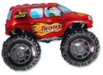 Flexmetal Flexmetal: Monster truck fólia lufi - 60 cm, piros (901675R)