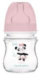 Canpol Central Europe, S. r. o Canpol Central Europe, S. r. o. : Canpol babies Anti-kólikás cumisüveg, EasyStart, EXOTIC ANIMALS, 120 ml - rózsaszín (35/220_PIN)