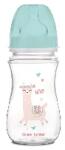 Canpol Central Europe, S. r. o Canpol Central Europe, S. r. o. : Canpol babies Anti-kólikás cumisüveg, EasyStart, EXOTIC ANIMALS, 240 ml - zöld (35/221_GRE)