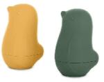 Ags 92 S. r. o Ags 92 S. r. o. : Petite and Mars Szilikon fürdőjáték, Love birds, Ochre - Green, 6 hó+ (602813)