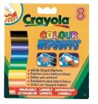 Crayola Crayola: 8db Táblafilc, vastag, fehér táblára (8223)