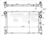 TYC Radiator, racire motor TYC 721-0015 (721-0015)