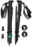 Warmpeace Bețe Warmpeace Ridgewalk, 100 - 135 cm, negru/albastru ()