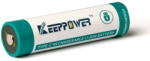 KeepPower 18650 3, 7V 4000mAh védett Li-ion akkumulátor USB (P1840TC)