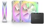 NZXT F120 RGB Duo Triple Pack White (NNZXT-FAN-RF-D12TF-W1)