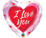  I Love You Cartoon fólia lufi 46 cm (MLG247320) - nasivegyi