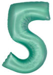  Menta 5-ös Mint Mat szám fólia lufi 76 cm (MLG158571) - nasivegyi