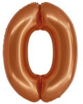  Réz 0-ás Copper szám fólia lufi 76 cm (MLG157833) - nasivegyi
