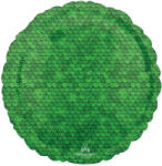  Zöld Sequin mintás fólia lufi 43 cm (DPA4219601) - nasivegyi