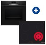 Bosch HQG572EB3 Beépíthető sütő + Bosch PKF631BB2E Beépíthető kerámia főzőlap