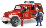 BRUDER Masinuta de pompieri Bruder - Jeep Wrangler Unlimited Rubicon, cu figurina (BR-02528)