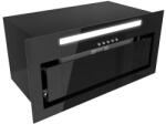 GLOBALO Hota incorporabila Globalo Senturo 60.3, clasa energetica B, latime 60, adancime 29 cm, control tactil cu display LED, interval de viteza: 3, randament max. 525 mc/h, Neagra (SENTURO_60_3_BLACK) Hota