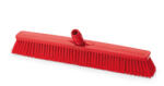IGEAX élelmiszeripari tolóseprű, partvis fej, 60cm, 0, 3mm puha sörtével, piros (DA503XSZAD1013RS)