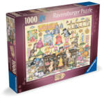Ravensburger Puzzle 1000 db - Őrült macskák (12001574)