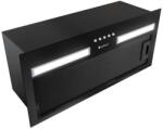 GLOBALO Hota incorporabila Globalo Hadario 60.2, clasa energetica D, control manual, capacitate maxima de absortie 320 m3 / h, Neagra (HADARIO_60_2_BLACK) Hota