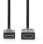 Nedis ultra HD HDMI hosszabbító kábel CVGL34096BK10, HDMI dugó - aljzat, 4K@60Hz | ARC | 10, 2 Gbps | 1, 00 m (CVGL34096BK10) (CVGL34096BK10)