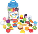Learning Resources Alimente ABC, mini alimente din plastic, Varsta recomandata: 3 ani+, Multicolor (EDUC-LER6795)