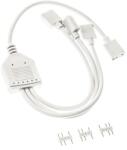 KOLINK Kábel ARGB 3-as elosztó, 30cm, Fehér (PGW-AC-KOL-156)