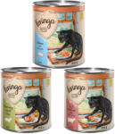 Feringa 6x800g Feringa Selected Recipes nedves macskatáp Mix: bárány, marha, lazac