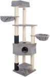  Zooplus Basics zooplus Basics XXL kaparófa macskának, 50x50x200cm, szürke