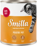 Smilla 24x800g Smilla szárnyastál nedves macskatáp- Szárnyas & marha