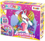 CRAZE DIAMONDZ - Unikornis kezdő képkészítő szett (CR47859)