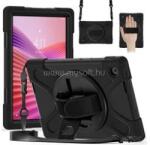 Gigapack Lenovo Tab 10.1 GIGAPACK Defender műanyag telefonvédő ütésállóság, vállpánt, FEKETE (GP-171821) (GP-171821)