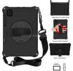 Gigapack Samsung Tab S6 Lite 10.4 LTE GIGAPACK Defender szilikon telefonvédő ütésállóság, vállpánt, FEKETE (GP-101526) (GP-101526)