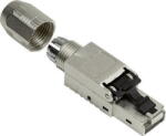 LogiLink conector de retea Cat. 6A ecranat, montaj pe teren (MPTL) (MP0040N) - vexio