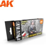 AK Interactive Figure German Field Grey Uniforms akrilfesték készlet 6x 17ml (AK11627)