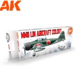 AK Interactive AIR WWII IJN Aircraft Colors akrilfesték készlet 8x 17ml (AK11737)