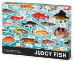 Galison 1000 db-os puzzle - Judgy Fish 1000 Piece Puzzle (77202) (77202)