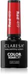 Claresa SoakOff UV/LED Color Warm Feelings géles körömlakk árnyalat Red 419 5 g