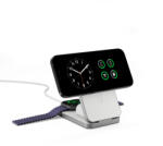 Epico UltraBase 4in1 8000mAh összecsukható power bank és vezeték nélküli töltőállvány, EF50 - fehér