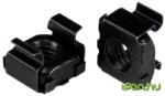 STARTECH M6 Cage Nuts - 50 Pack fekete (CABCAGENUT6B)