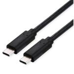 Roline USB 4.0 Type C Összekötő Fekete 1m 11.02. 9082 (11.02.9082)