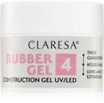 Claresa Rubber Gel Construction Gel UV/LED körömhosszabító gél lakk árnyalat 04 12 g