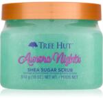 Tree Hut Shea Sugar Scrub Aurora Nights cukros peeling bambuszvajjal 510 g