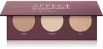 Affect Contour Palette Púderes highlight és kontúr paletta az arcra 3x6 g