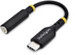 StarTech USB 2.0 Type C Jack Átalakító Fekete 12cm USBCAUDIO2 (USBCAUDIO2)