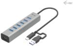 i-tec CAHUBMETAL7 USB-C/USB-A Charging Metal HUB 7 Port (CAHUBMETAL7)