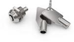 COMPULOCKS Keyed Alike Cylinders (All Key Sets Are the Same) fekete (CLYKAB25)