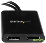 StarTech Mini DisplayPort Átalakító Fekete 10cm MSTMDP122DP (MSTMDP122DP)