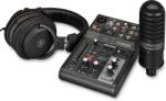 Yamaha AG03MK2 LSPK stúdiós hangrögzítõ szett (fekete) (CAG03MK2BLSPK)