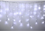 Somogyi Elektronic KSFW200WH sorolható fényfüggöny, 4 méter, 200db hidegfehér LED, fehér vezeték, kül- és beltéri kivitel (KSFW200WH)